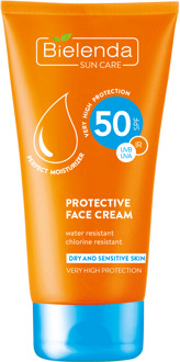 Zonnebrandcrème Bielenda Protective Face Cream Dry & Sensitive Skin SPF50 50 ml