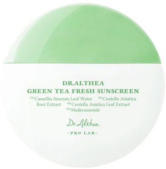 Zonnebrandcrème Dr. Althea Green Tea Fresh Sunscreen SPF50+ 45 ml