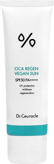 Zonnebrandcrème Dr.Ceuracle Cica Regen Vegan Sun SPF50+ PA++++ 50 ml