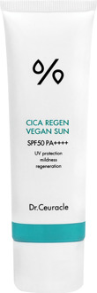 Zonnebrandcrème Dr. Ceuracle Cica Regen Vegan Sun SPF50+ PA++++ 50 ml
