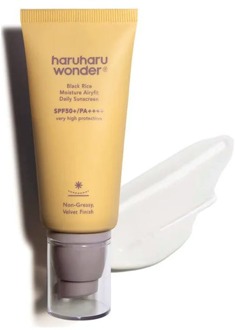 Zonnebrandcrème Haruharu Wonder Black Rice Moisture Airyfit Daily Sunscreen SPF50+ PA++++ 50 ml