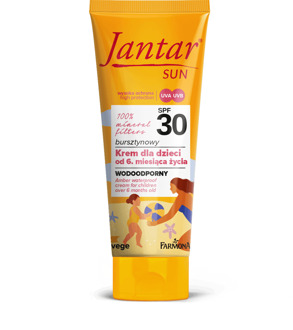 Zonnebrandcrème Jantar Amber Waterproof Cream For Children Over 6 Months SPF30 50 ml