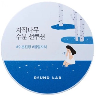 Zonnebrandcrème Round Lab Birch Juice Moisturizing Sun Cushion SPF50+ PA++++ 15 g