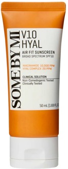 Zonnebrandcrème Some By Mi V10 Hyal Air Fit Sunscreen SPF50 50 ml