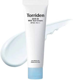 Zonnebrandcrème Torriden Dive in Mild Sun Cream SPF50+ PA++++ 60 ml