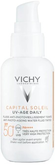 Zonnebrandcrème Vichy Capital Soleil Uv-Age Daily With Colour SPF50+ 40 ml