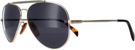 Zonnebril 1004/s Cat. 3 Piloot Rvs Goud/donkergrijs