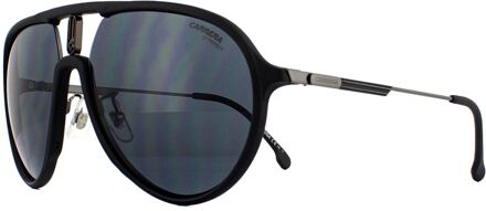 Zonnebril 1026/s Piloot Unisex Zwart Met Grijze Lens
