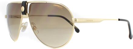 Zonnebril 1033/s Cat. 3 Piloot Staal Goud/bruin