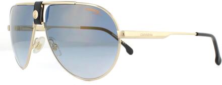 Zonnebril 1033/s Cat. 3 Piloot Staal Goud/grijs