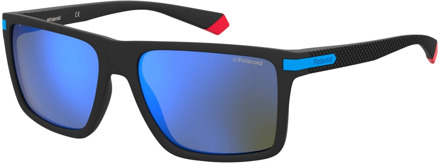 Zonnebril 2098/s Heren Wayfarer Cat.3 Zwart/blauw