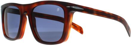 Zonnebril 7000/s Heren Cat.3 Wayfarer Bruin/blauw