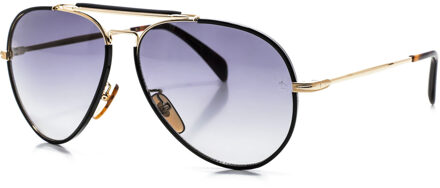 Zonnebril 7003/s Cat.3 Piloot Staal Goud/grijs