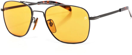Zonnebril 7019/s Cat.3 Wayfarer Rvs Grijs/oranje