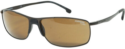 Zonnebril 8039/s Heren Cat. 3 Rechthoekig Rvs Bruin