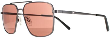 zonnebril Aitkin SS554004 Matte Gunmetal Saturnus gepolariseerd Sedona - maat Grijs