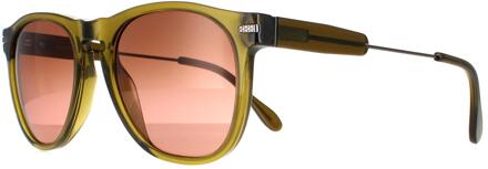 zonnebril Amboy SS530004 Gunmetal Olijf gepolariseerde stuurprogramma's gradiënt Grijs