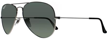 Zonnebril Aviator Classic gepolariseerd RB3025 Zilver - 1 maat