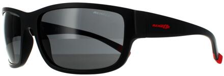 zonnebril Bushwick AN4256 275887 Mat Black Dark Gray - maat Zwart