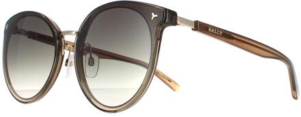 zonnebril by0043-k 45b goudgroene gradiënt - maat