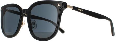 zonnebril by0044-k 01a zwart grijs gespiegeld - maat