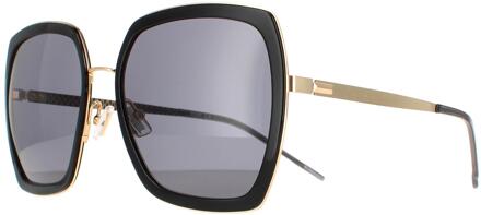 Zonnebril Dames Cat. 2 Goud/zwart (1208/s)