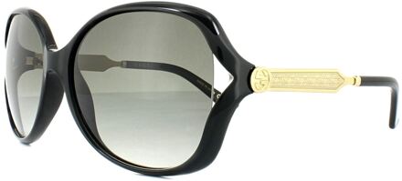 Zonnebril GG0076S Zwart - 1 maat