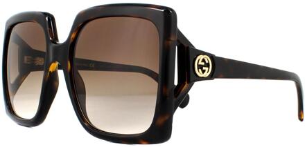 Zonnebril GG0876S Donkerbruin - 1 maat