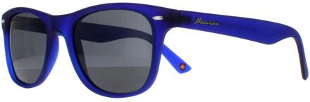 Zonnebril Havana Unisex Wayfarer Blauw/rood (mp10)