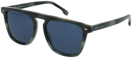 Zonnebril Heren Wayfarer Cat. 2 Grijs/blauw (1127/s)