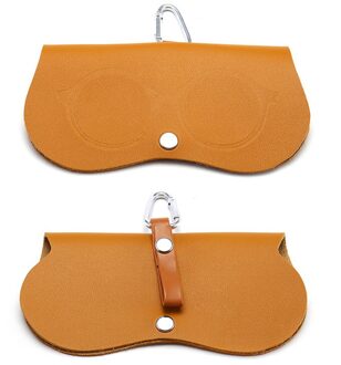 Zonnebril Houder PU Lederen Brillen Case Leuke Eyewear Container Gevallen Opknoping Haak Óculos Box voor Vrouwen 07