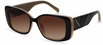 zonnebril KM5047 020 Black Brown Zwart
