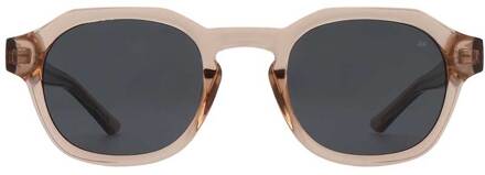 Zonnebril met vierkant montuur Zan  naturel - One Size,
