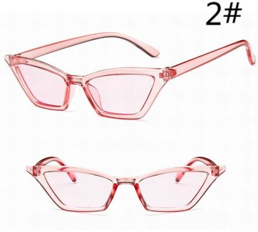 Zonnebril Rijden Universele Mode Vintage Uv Bescherming Frame Cat Eye Rechthoek Eyewear Bril Draagbare Accessoires 2
