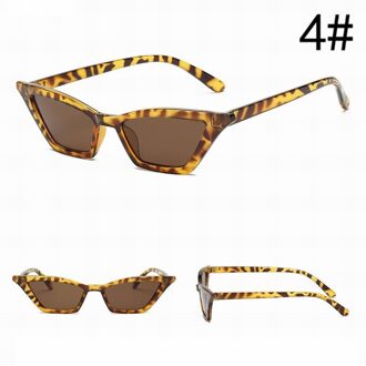 Zonnebril Rijden Universele Mode Vintage Uv Bescherming Frame Cat Eye Rechthoek Eyewear Bril Draagbare Accessoires 4