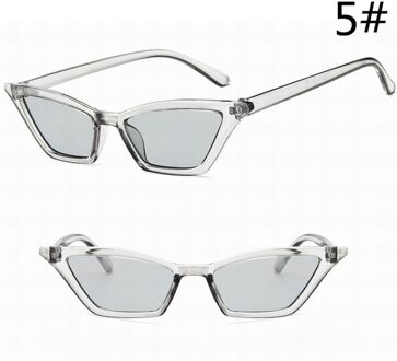 Zonnebril Rijden Universele Mode Vintage Uv Bescherming Frame Cat Eye Rechthoek Eyewear Bril Draagbare Accessoires 5