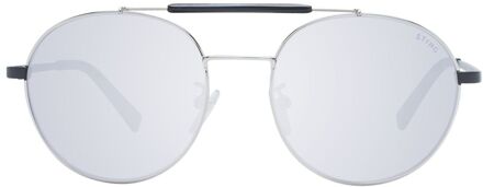 Zonnebril Ronde Montuur Lichtgrijs