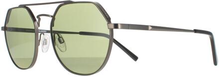 zonnebril Shelby SS533005 Matte Gunmetal Saturnus gepolariseerd groen 555 nm Grijs