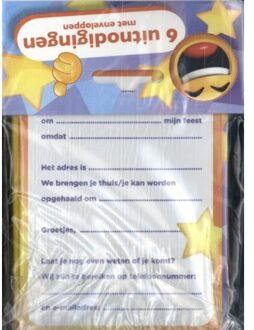 Zonnebril - Uitnodiging Pk 946 - Set Van 6 - Interstat