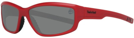 Zonnebril Uniseks Timberland TB9154-6267D Rood (62 Mm)