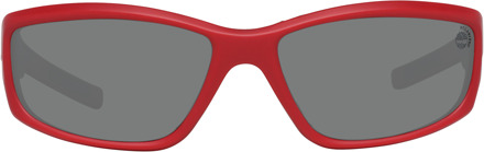 Zonnebril Uniseks Timberland TB9154-6267D Rood (62 Mm)