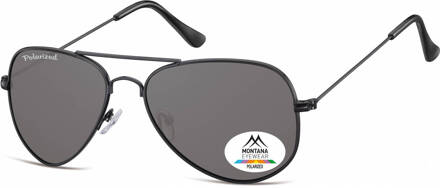 zonnebril unisex Aviator zwart (MP94F)