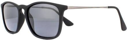 zonnebril unisex gepolariseerd matzwart (MP34)