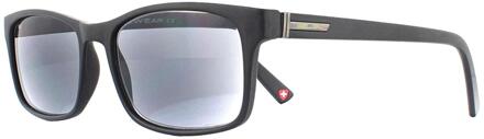 Zonnebril Unisex Rechthoekig Zwart (mr73s) Sterkte +1.00