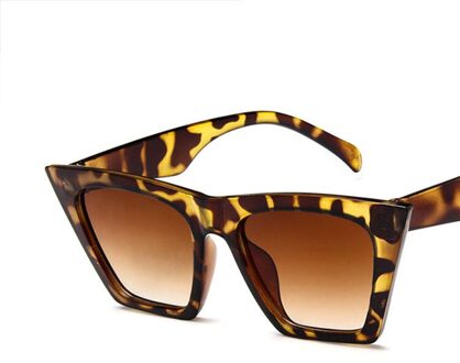 Zonnebril Vrouwen Mannen Rijden Shades Mannelijke Vierkante Vintage Zonnebril Voor Mannen UV400 Rivier Bril Zonnebril luipaard
