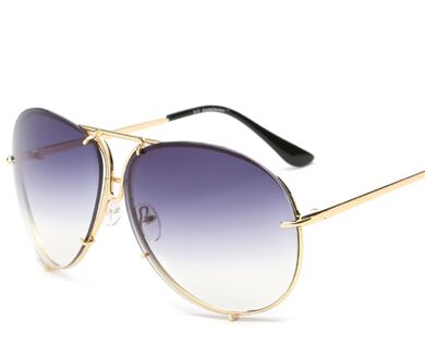 Zonnebril Vrouwen Oversized Luxe Zonnebril Vrouwelijke Koele Spiegel UV400 Lady Eyewear Shades Voor Vrouwen 09