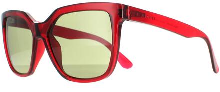 zonnebril Wakota SS536002 Glanzende zwarte Saturnus gepolariseerd 555 nm