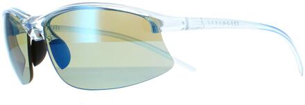 zonnebril Winslow SS551002 Glansende kristal ijsblauw Saturnus gepolariseerd 555 nm blauw - One Size