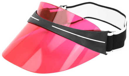 Zonnebril Zon Hoeden Uv-bescherming Lege Top Zon Cap Outdoor Sport Fietsen Zonnebrandcrème Cap Rood