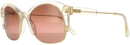 zonnebrillen Vinita SS529003 Gold Champagne gepolariseerde stuurprogramma's gradiënt Goud